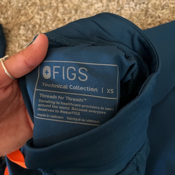 Figs Tops Figs Deep Reef High Waisted Yola Pants And Catarina Top